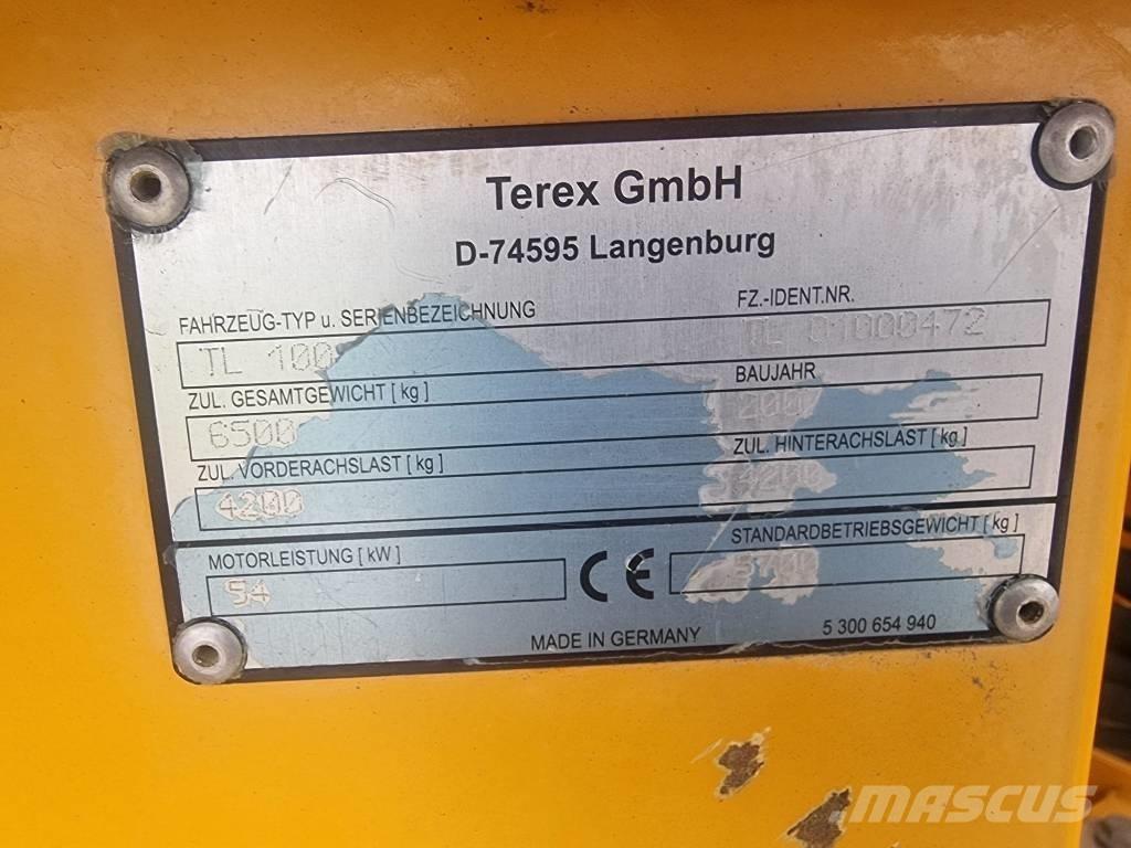 Terex TL 100 Φορτωτές με λάστιχα (Τροχοφόροι)