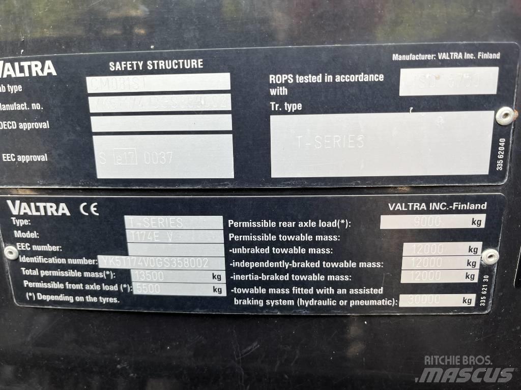 Valtra T174 E Τρακτέρ