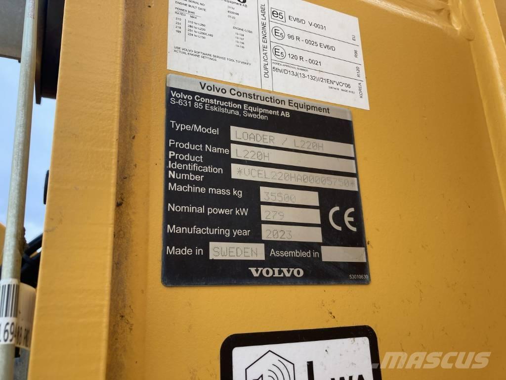 Volvo L 220 H Φορτωτές με λάστιχα (Τροχοφόροι)
