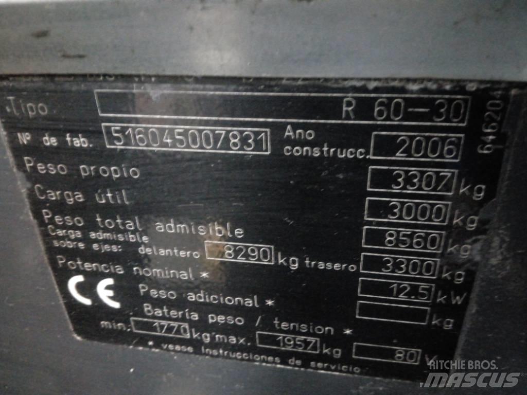 Still R 60-30 Ηλεκτρικά περονοφόρα ανυψωτικά κλαρκ