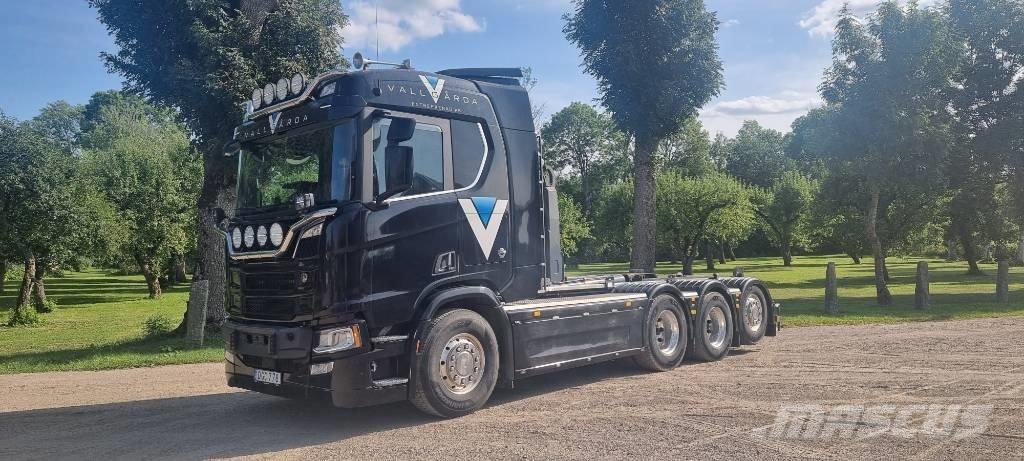 Scania R660 Φορτηγά ανατροπή με γάντζο