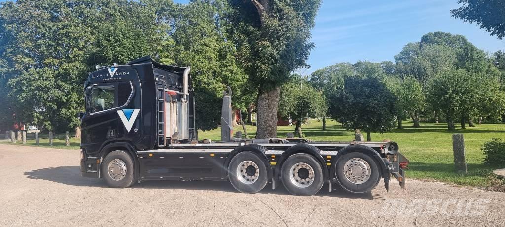Scania R660 Φορτηγά ανατροπή με γάντζο