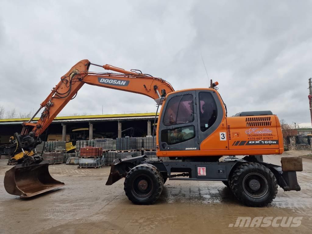 Doosan DX 160 W Εκσκαφείς με τροχούς - λάστιχα