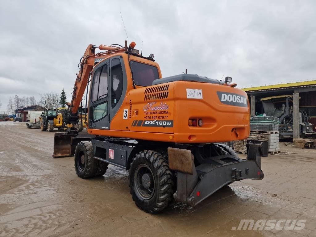 Doosan DX 160 W Εκσκαφείς με τροχούς - λάστιχα