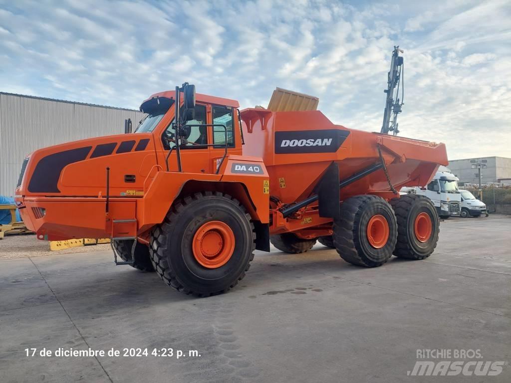 Doosan DA 40 Σπαστό Dump Truck ADT