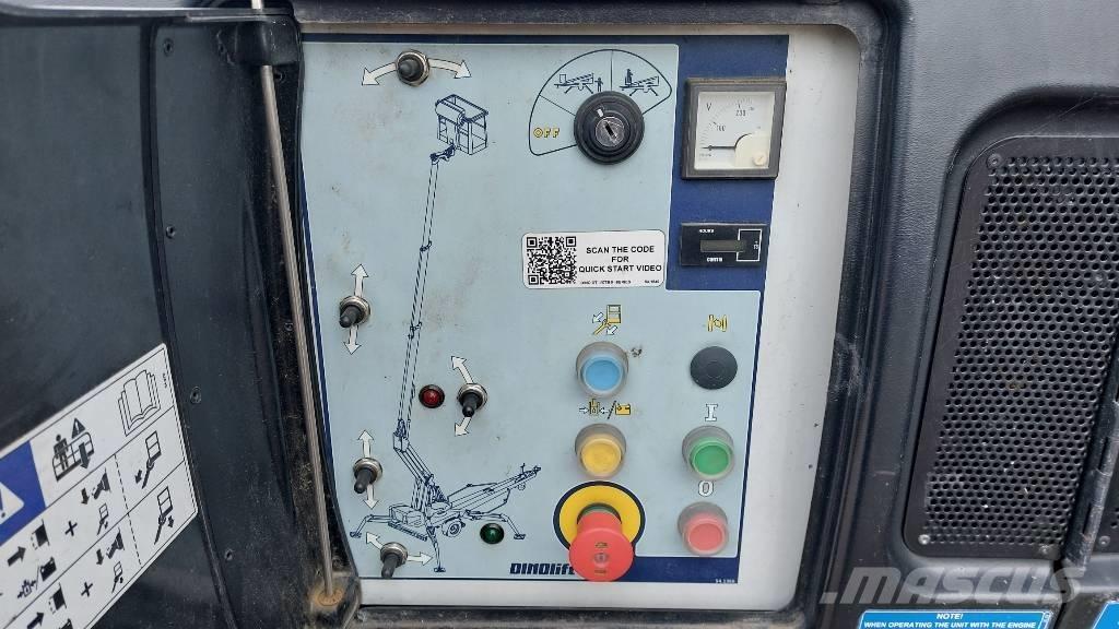 Dinolift 160 XT II Εναέριες πλατφόρμες τοποθετημένες σε ρυμούλκα