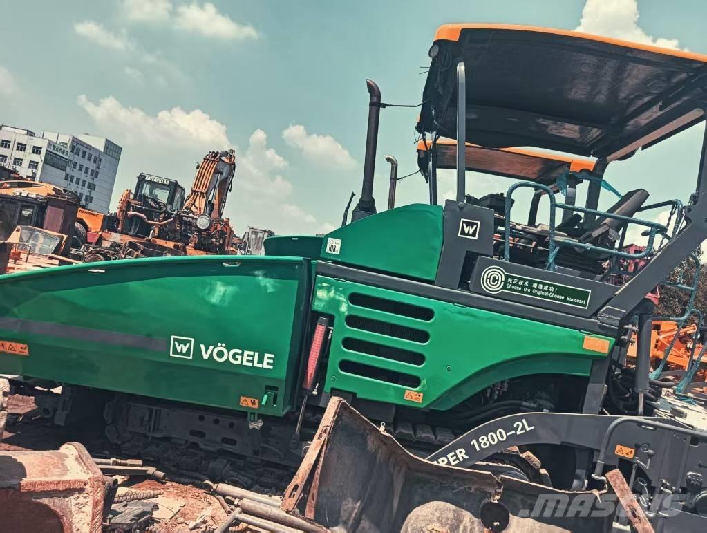 Vögele 1800-3 Επίστρωση ασφάλτου
