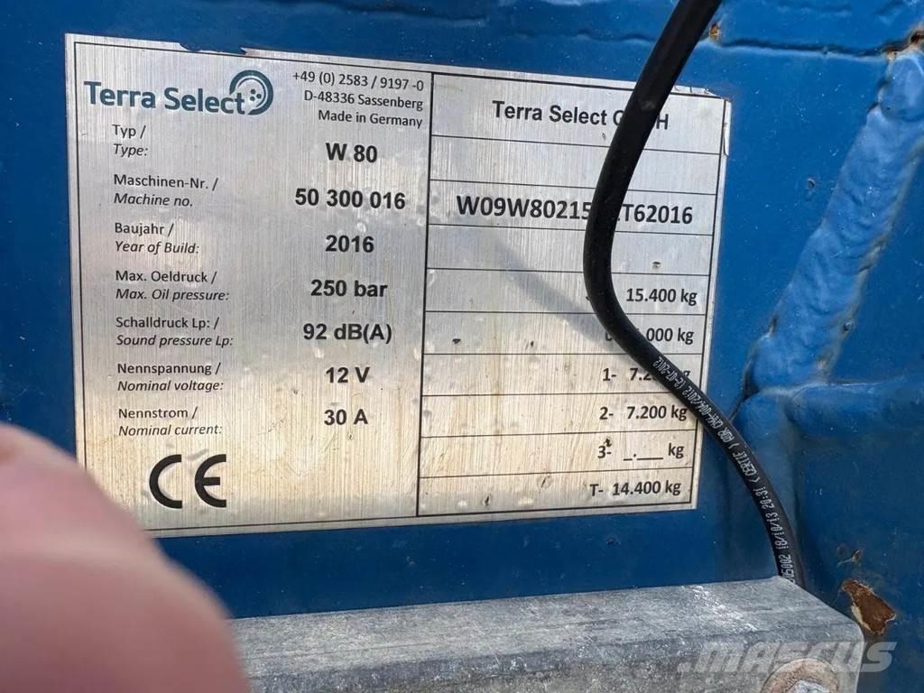 Terra Select W80 Κινητές μηχανές κοσκινίσματος