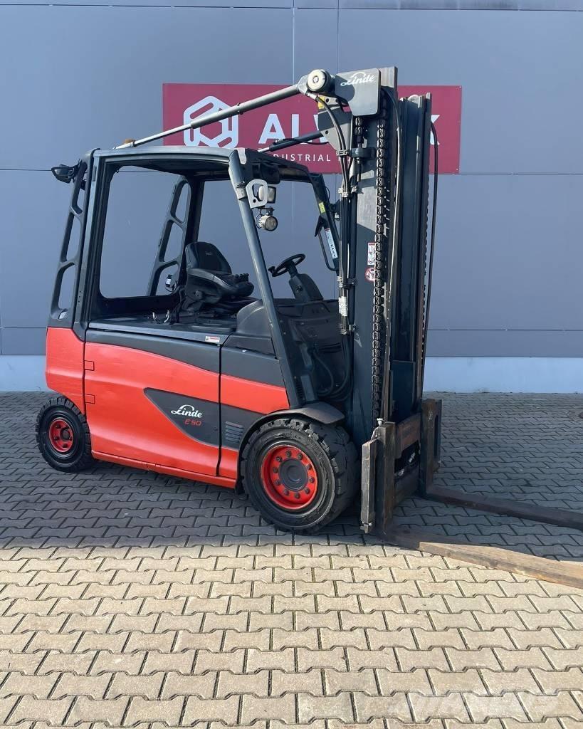 Linde E 50 Ηλεκτρικά περονοφόρα ανυψωτικά κλαρκ