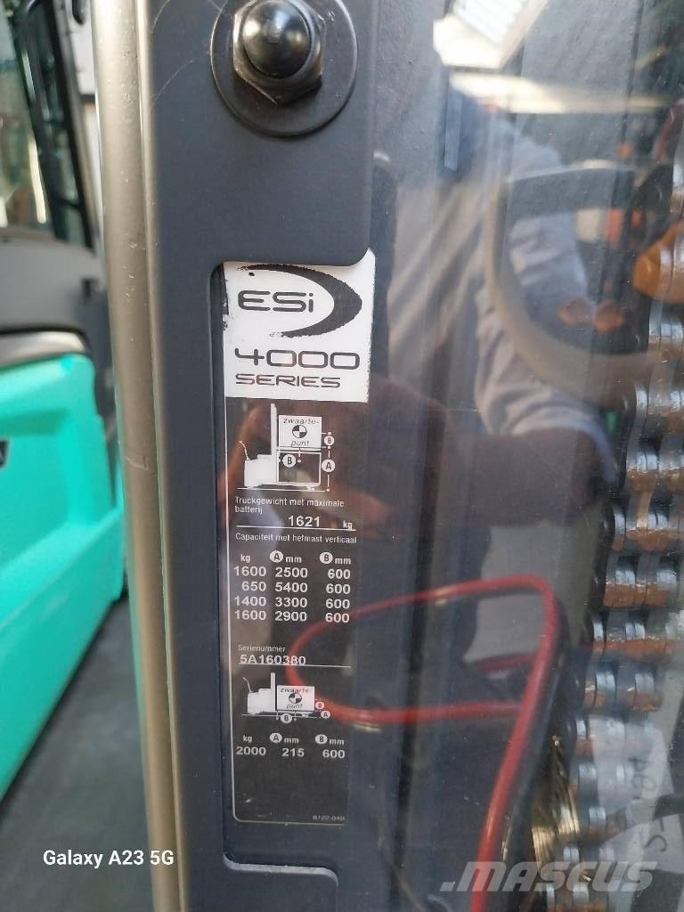 Crown ESi40001.6TT Παλετοφόρα πεζού χειριστή με ιστό
