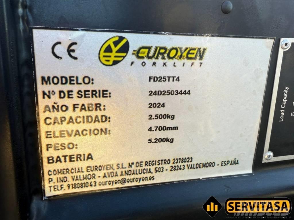  EUROYEN FD25TT4 Πετρελαιοκίνητα Κλαρκ