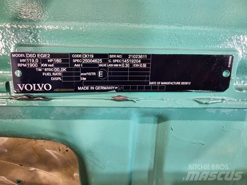 Volvo D6D EGE2 Κινητήρες