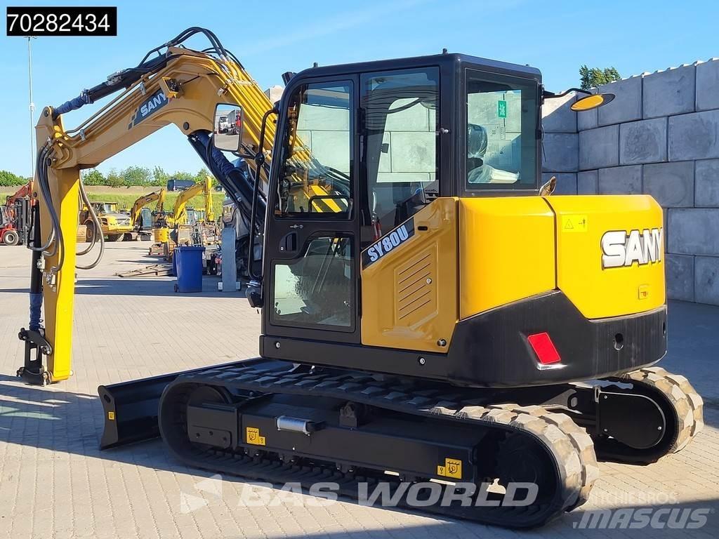 Sany SY80 U A/C Εκσκαφάκι (διαβολάκι) < 7t