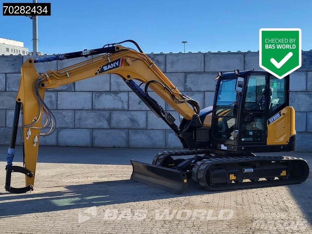 Sany SY80 U A/C Εκσκαφάκι (διαβολάκι) < 7t