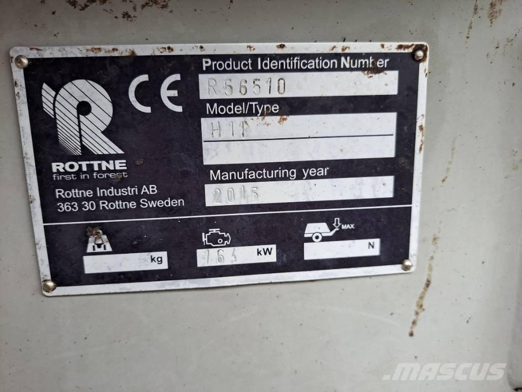 Rottne H11c Θεριζοαλωνιστικές μηχανές