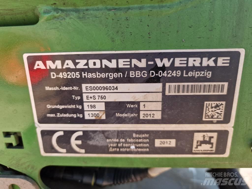 Amazone E+S 750 Διαστρωτήρες άμμου και αλατιού