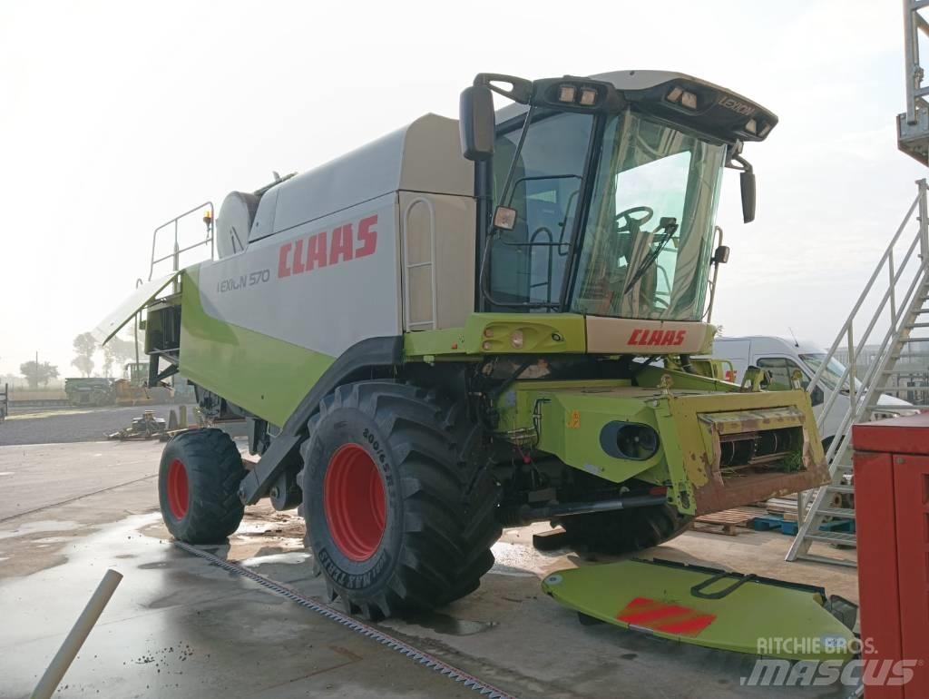 CLAAS Lexion 570 Θεριζοαλωνιστικές μηχανές