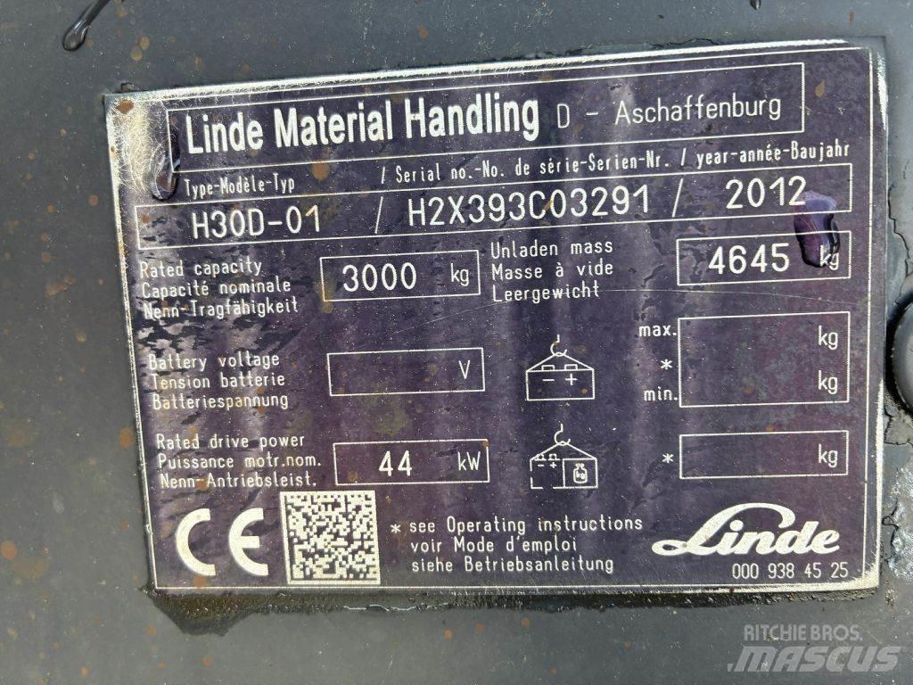 Linde H 30D01 Πετρελαιοκίνητα Κλαρκ
