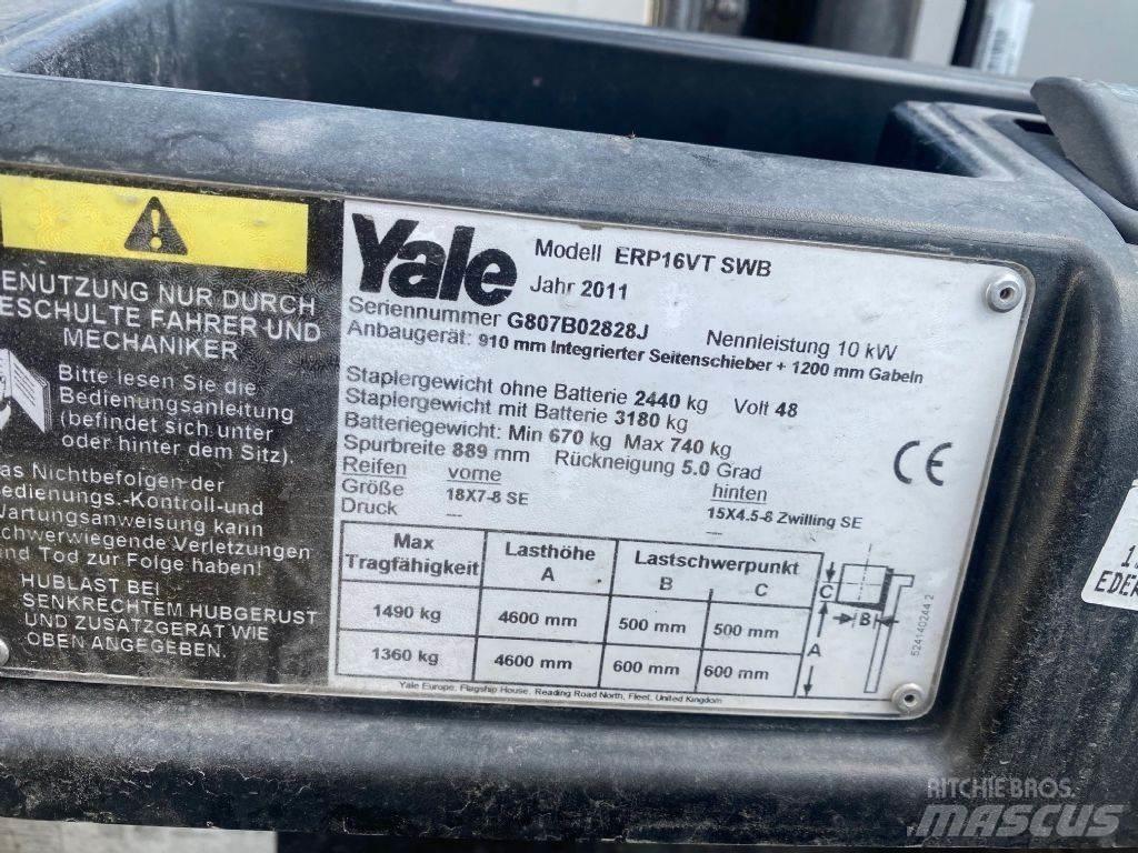 Yale ERP 16VT Ηλεκτρικά περονοφόρα ανυψωτικά κλαρκ
