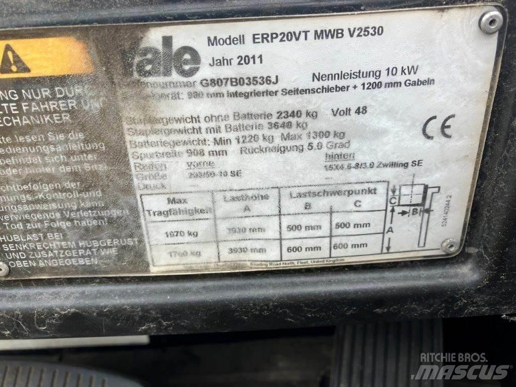 Yale ERP 20VT Ηλεκτρικά περονοφόρα ανυψωτικά κλαρκ