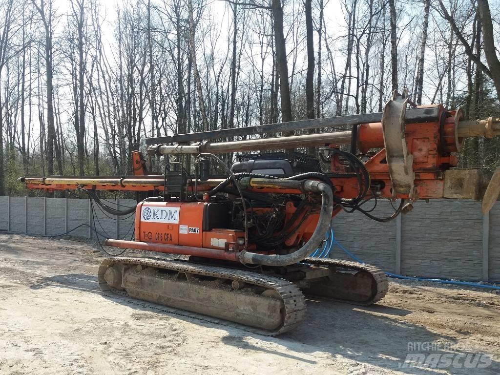 Tescar CF6 CFA Μηχανήματα διάτρησης οριζόντιας-κάθετης