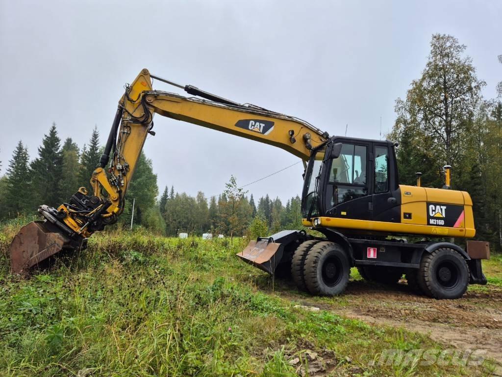 CAT M 316 D Εκσκαφείς με τροχούς - λάστιχα