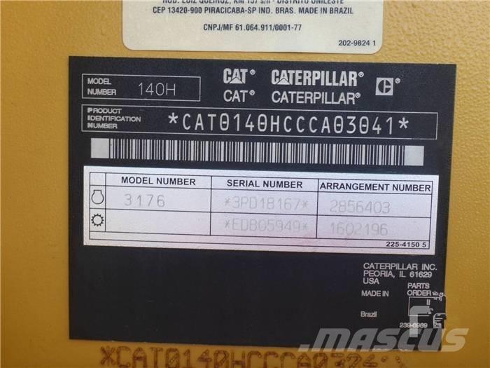 CAT 140 H Γκρέιντερς