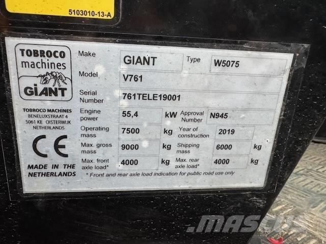 GiANT V 761 T Συστήματα τηλεχειρισμού για τη γεωργία