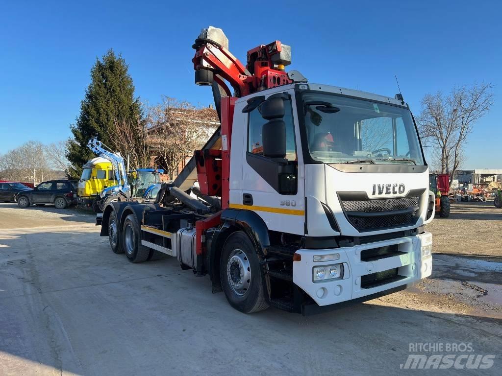 Iveco Stralis-360 Φορτηγά με γερανό & γάτζο