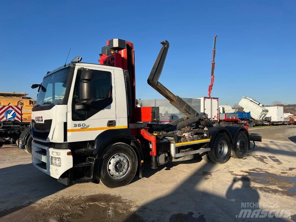 Iveco Stralis-360 Φορτηγά με γερανό & γάτζο