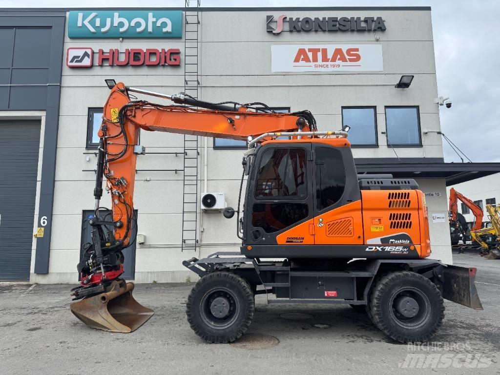 Doosan DX 165 W-5 Εκσκαφείς με τροχούς - λάστιχα