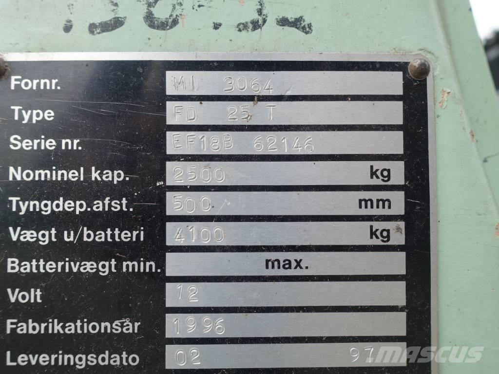 Mitsubishi FD 25 T Πετρελαιοκίνητα Κλαρκ