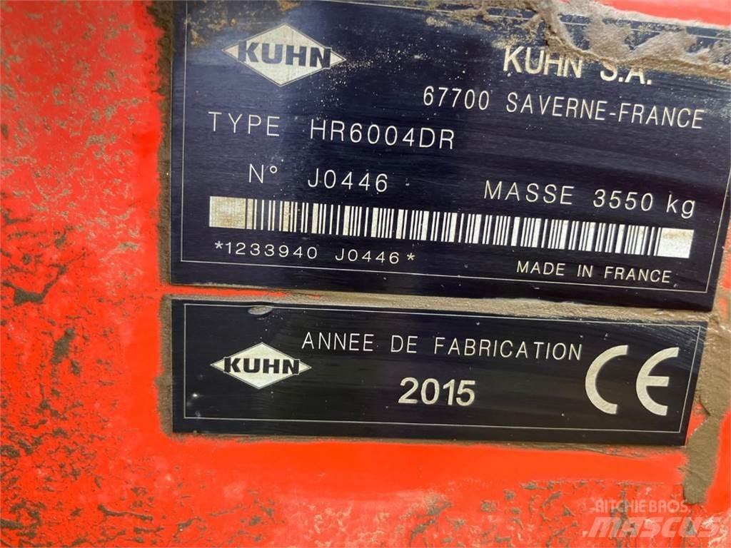 Kuhn HR 6004 DR Σβολοκόπτες και περιστροφικά άροτρα