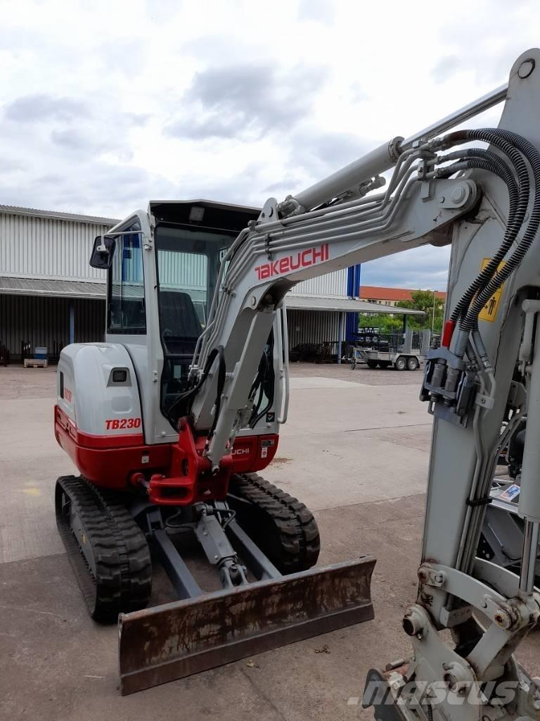Takeuchi TB 230 Εκσκαφάκι (διαβολάκι) < 7t