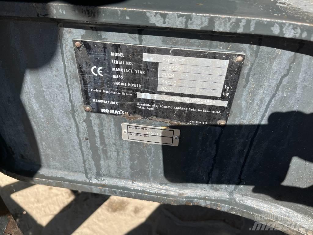 Komatsu PW 140-7 Εκσκαφείς με τροχούς - λάστιχα
