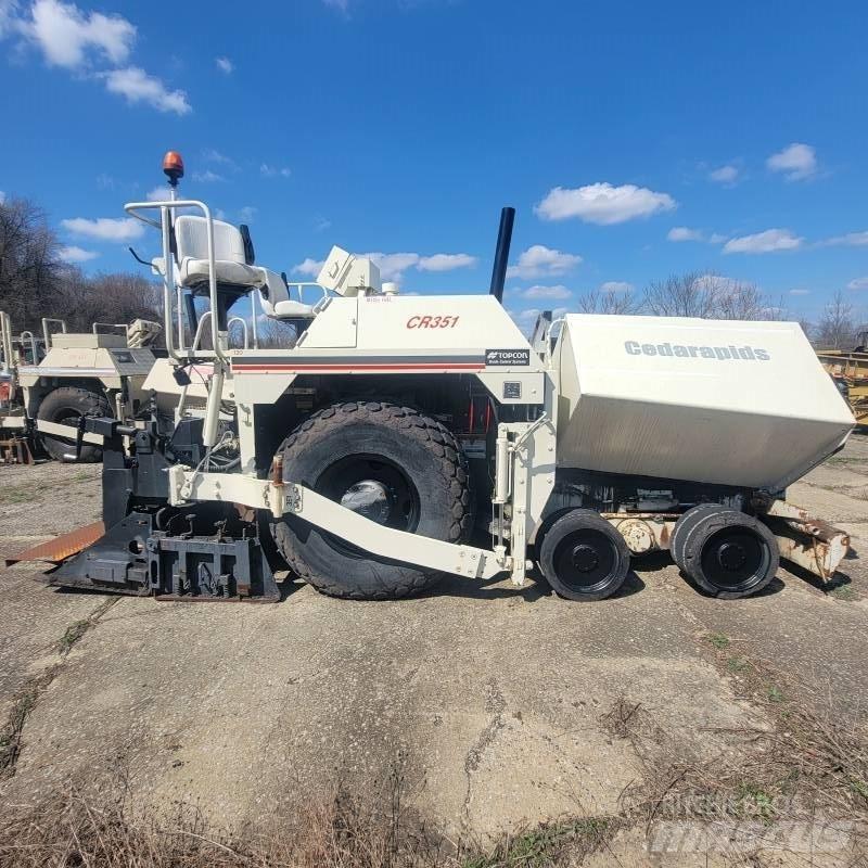 Cedar Rapids CR351 Επίστρωση ασφάλτου