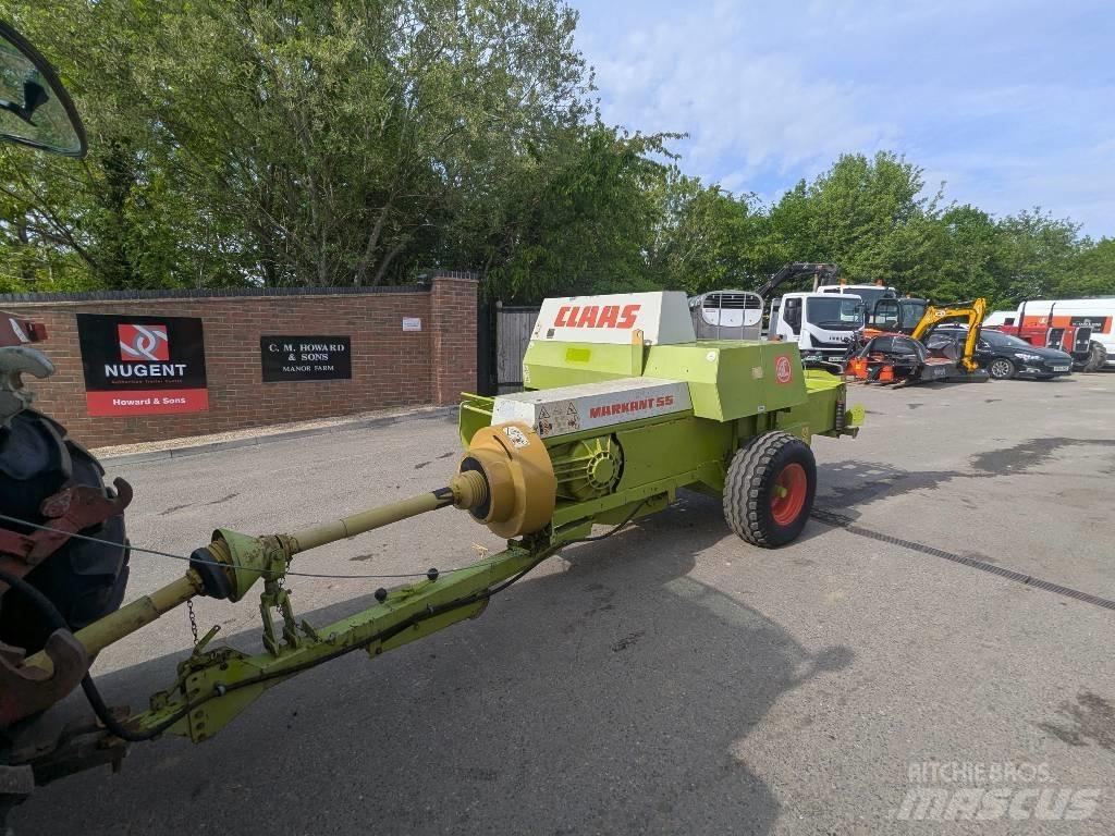 CLAAS Markant 55 Πρέσες τετράγωνων δεμάτων