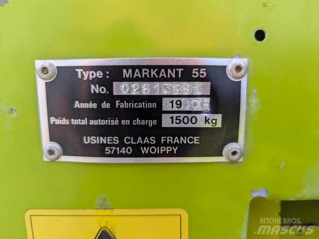 CLAAS Markant 55 Πρέσες τετράγωνων δεμάτων