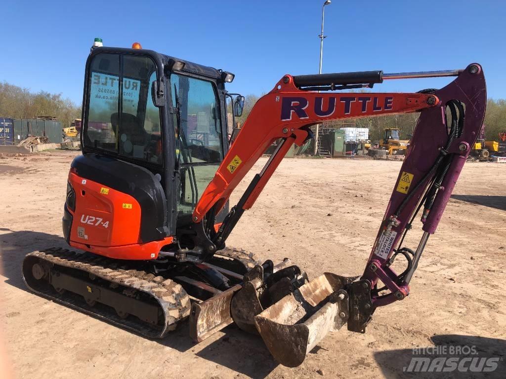 Kubota U 27-4 Εκσκαφάκι (διαβολάκι) < 7t