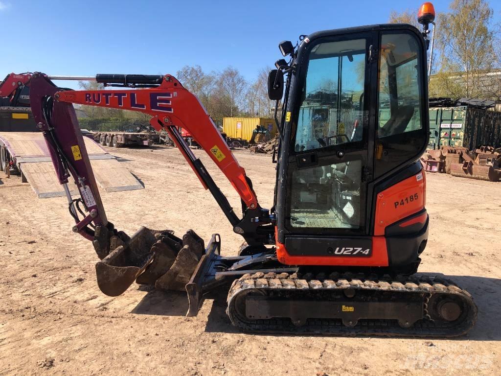 Kubota U 27-4 Εκσκαφάκι (διαβολάκι) < 7t