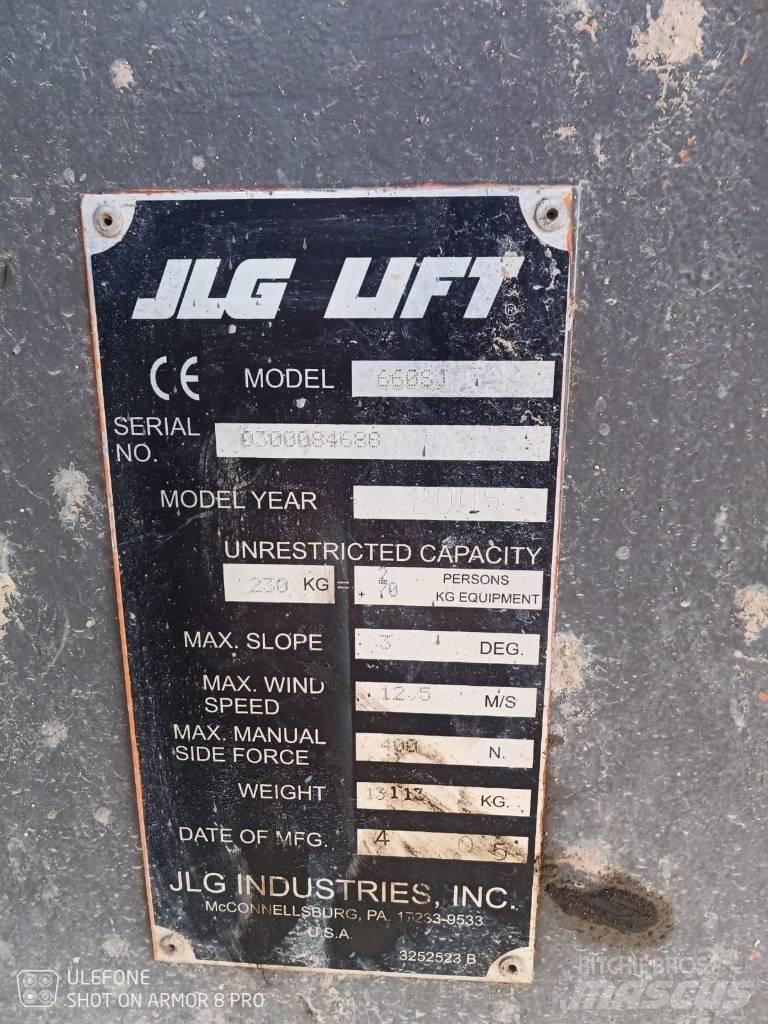 JLG 660 SJ Ανυψωτήρες με τηλεσκοπικό βραχίονα