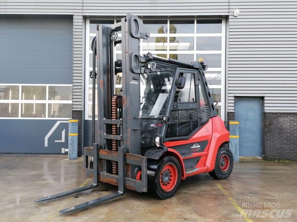 Linde H70T-01 Περονοφόρα ανυψωτικά κλαρκ με φυσικό αέριο LPG