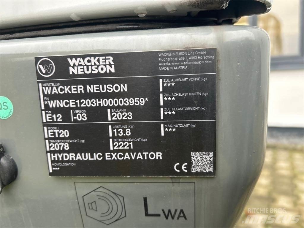 Wacker Neuson ET20 Εκσκαφείς με ερπύστριες