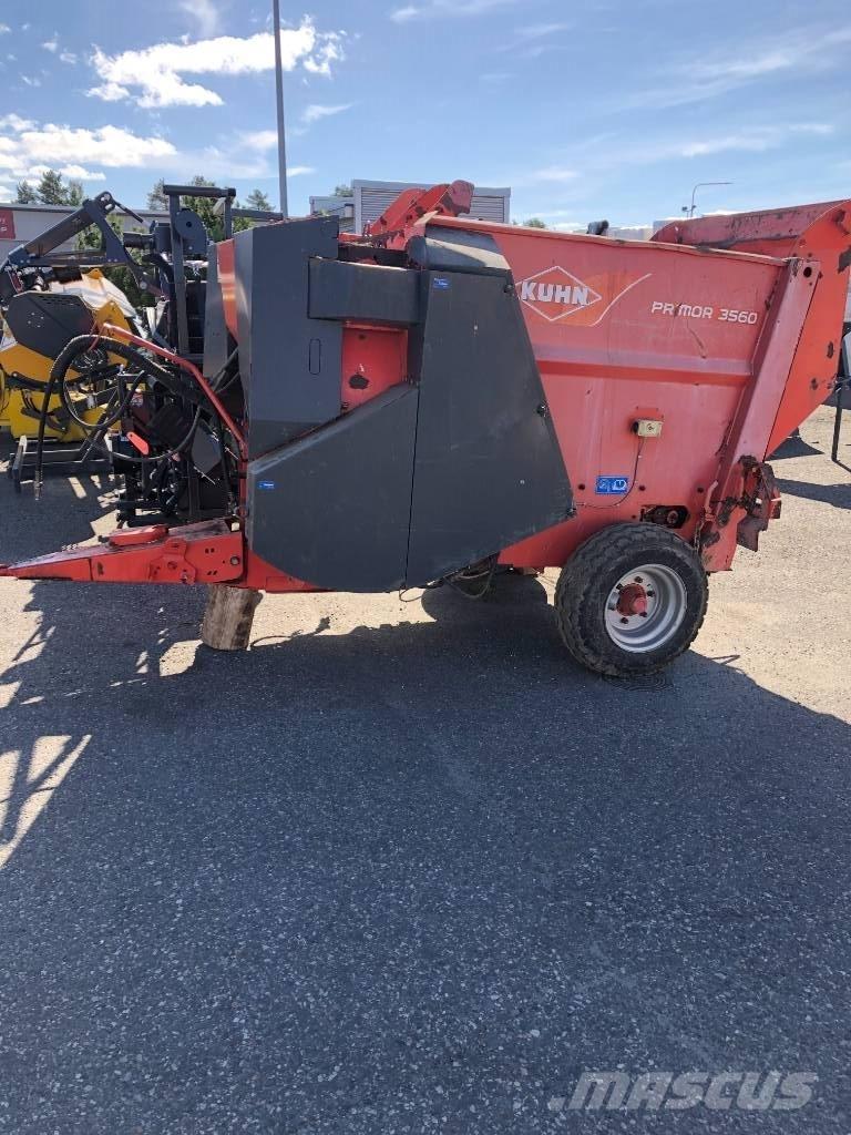 Kuhn 3560 Τεμαχιστές, κόπτες και ξετυλιχτές δεμάτων