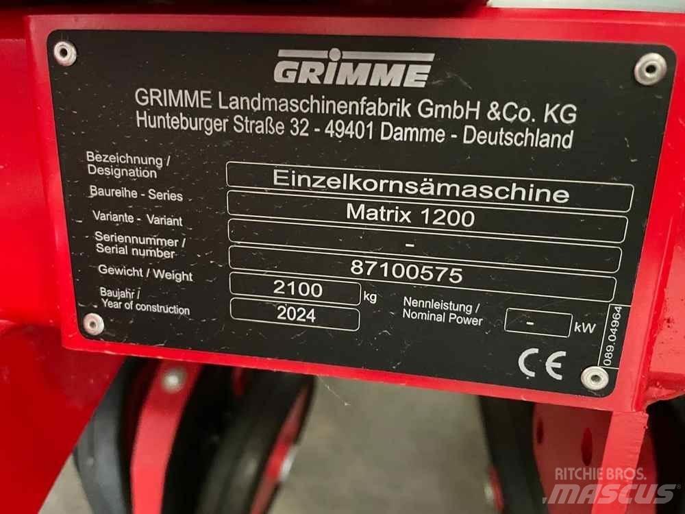 Grimme MATRIX 1200 Άλλα γεωργικά μηχανήματα