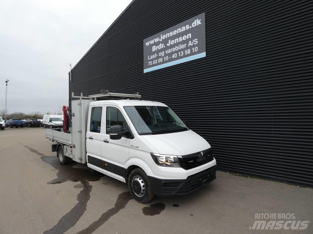 MAN TGE 5.180 Φορτηγά Kαρότσα με ανοιγόμενα πλαϊνά