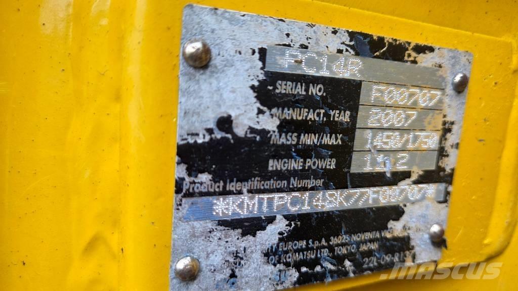 Komatsu PC 14 R Εκσκαφάκι (διαβολάκι) < 7t