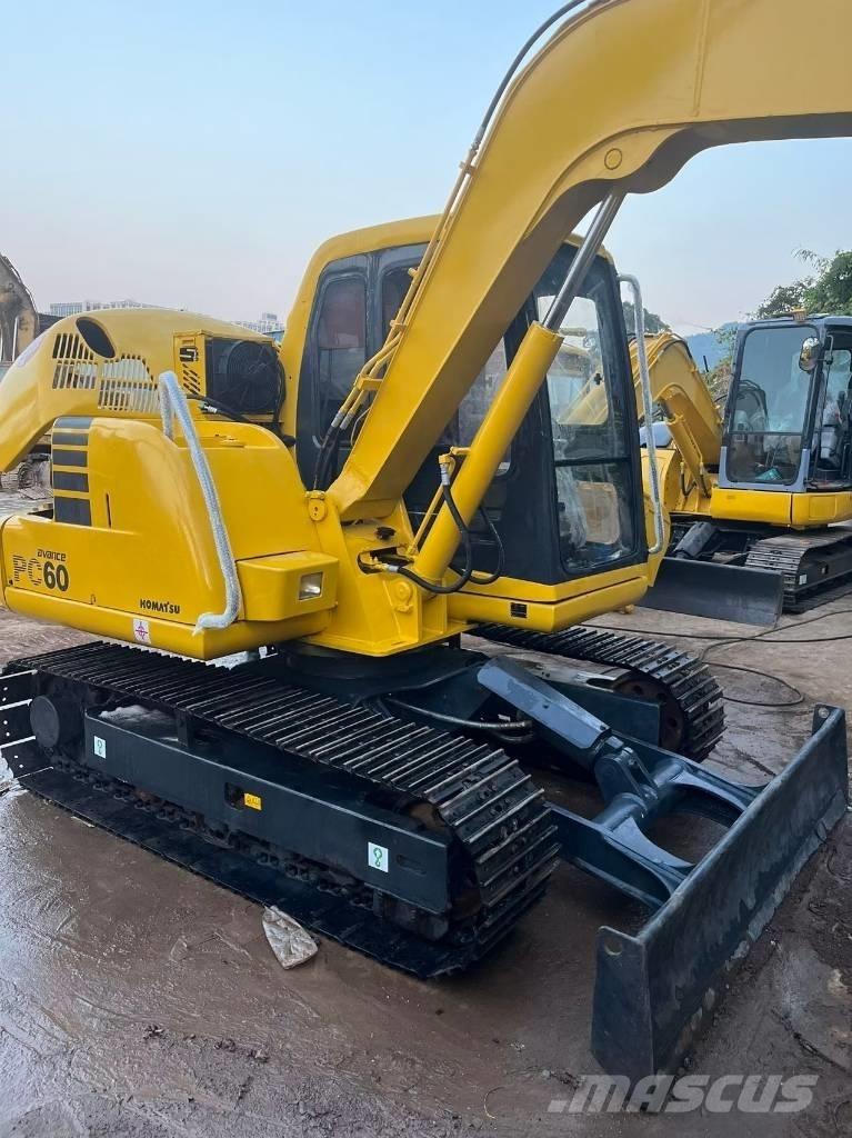 Komatsu PC 60-7 Εκσκαφείς με ερπύστριες
