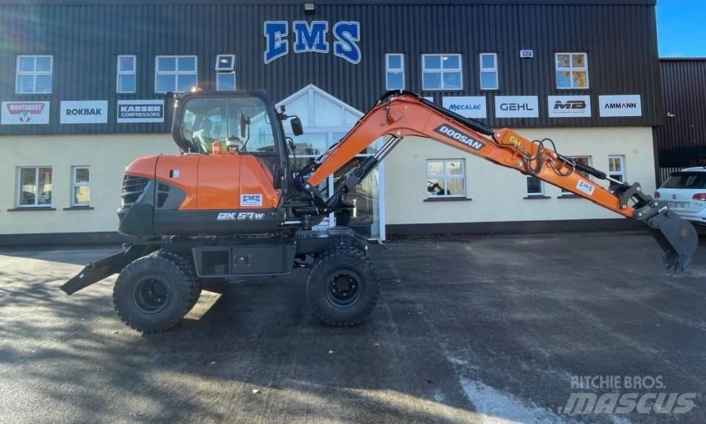 Doosan Dx57W-7 Εκσκαφείς με τροχούς - λάστιχα