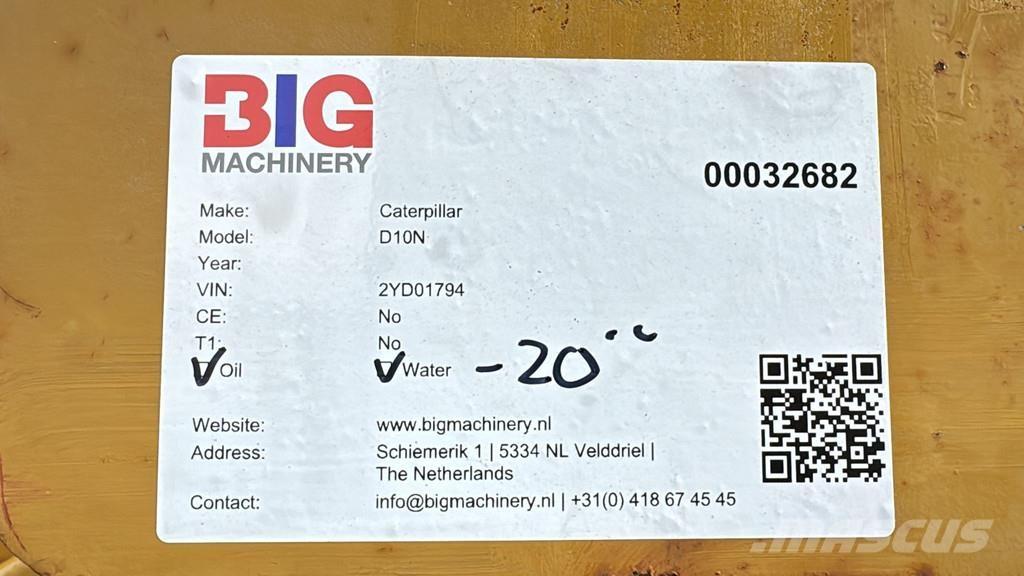 CAT D10N Μπουλντόζες με ερπύστριες